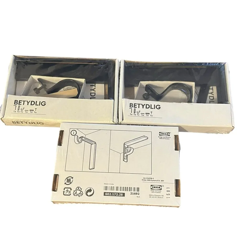 IKEA Betydlig Curtain Bracket Set of 3